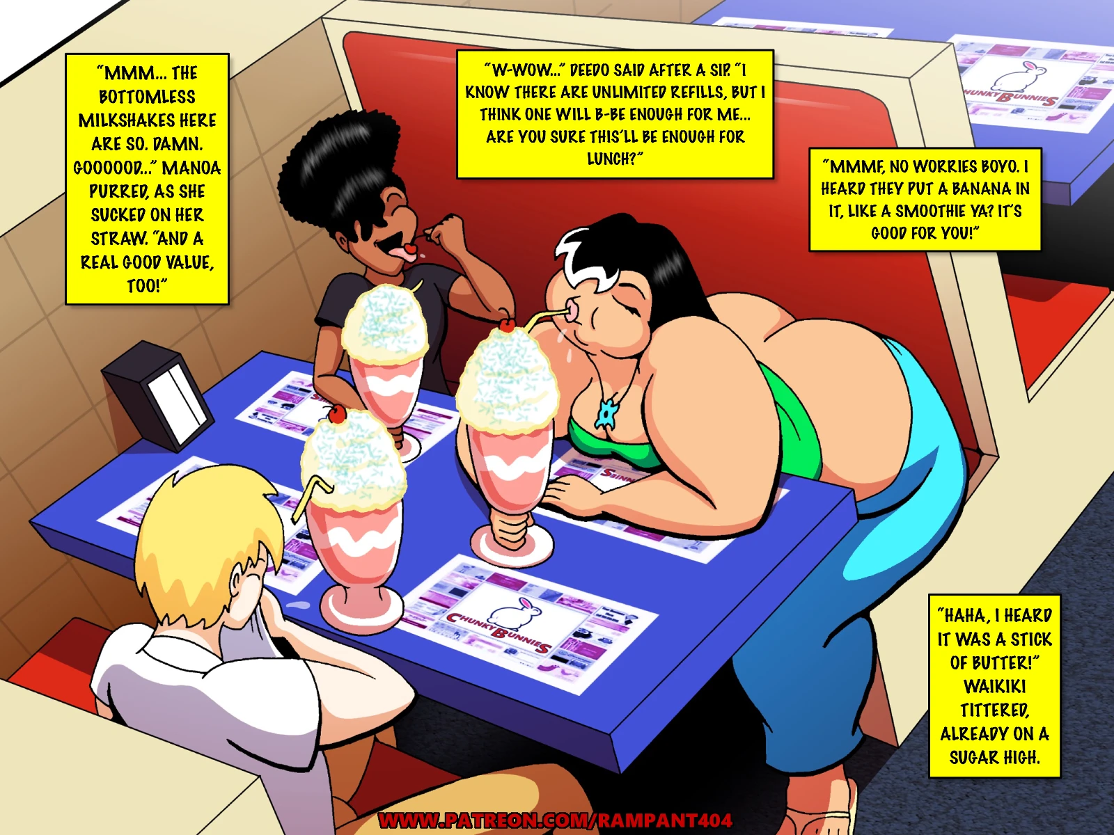 Chunky Buns porn comic picture 3