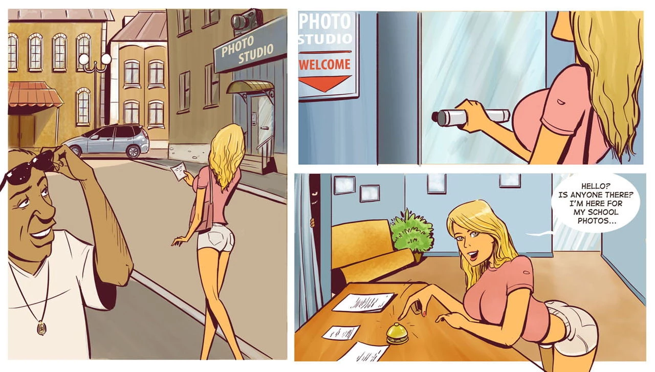 Cindy's Photoshoot porn comic picture 2