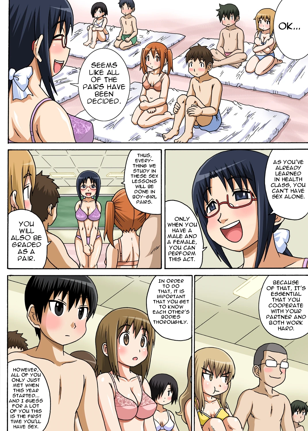 Classmate to Ecchi Jugyou porn comic picture 14