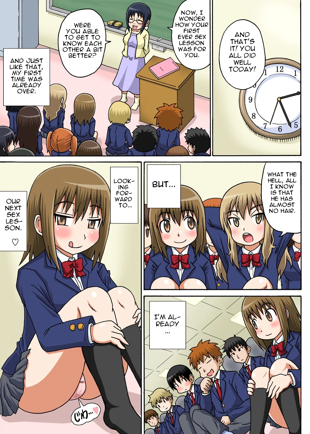 Classmate to Ecchi Jugyou porn comic picture 25