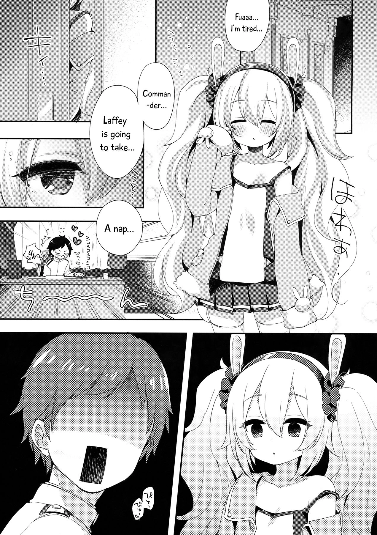 Commander, Will You... With Laffey? porn comic picture 3