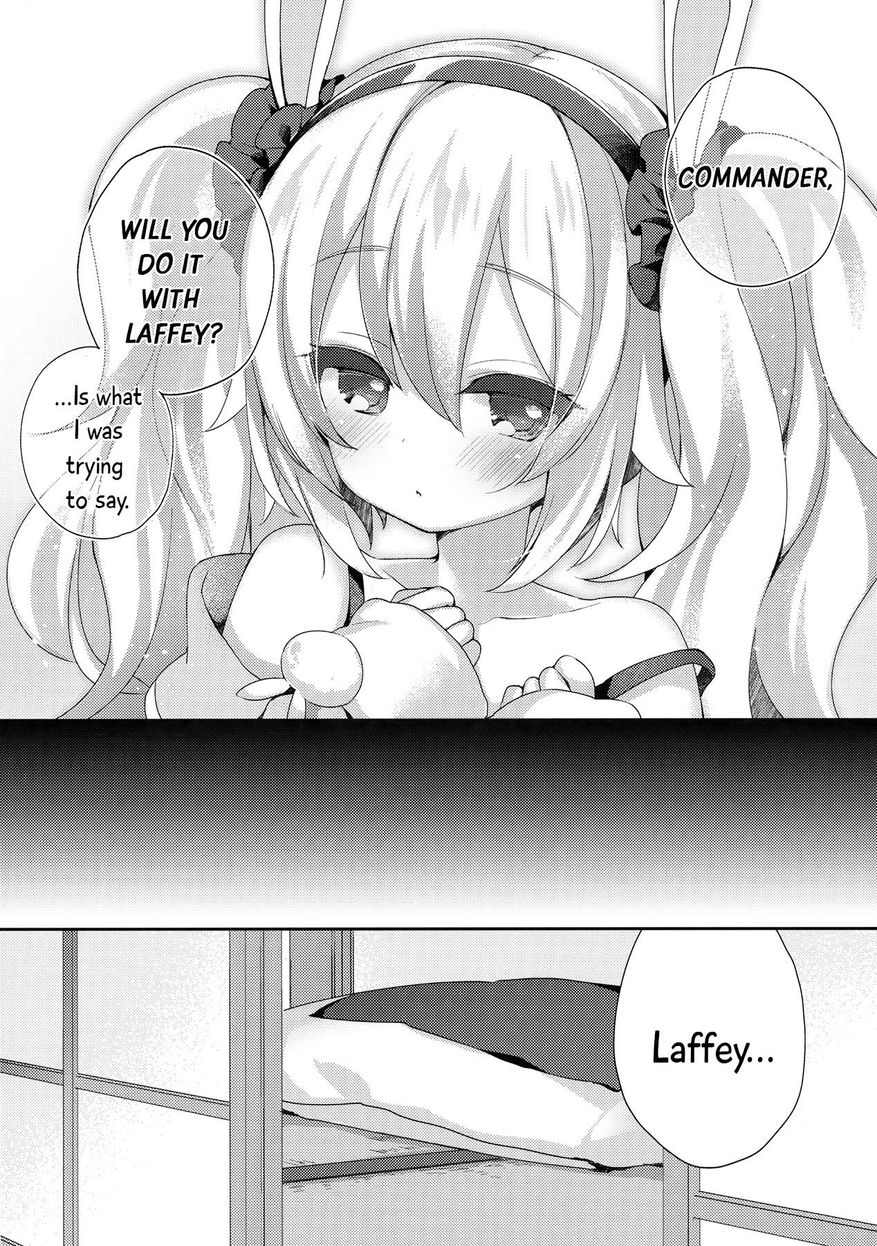 Commander, Will You... With Laffey? porn comic picture 6