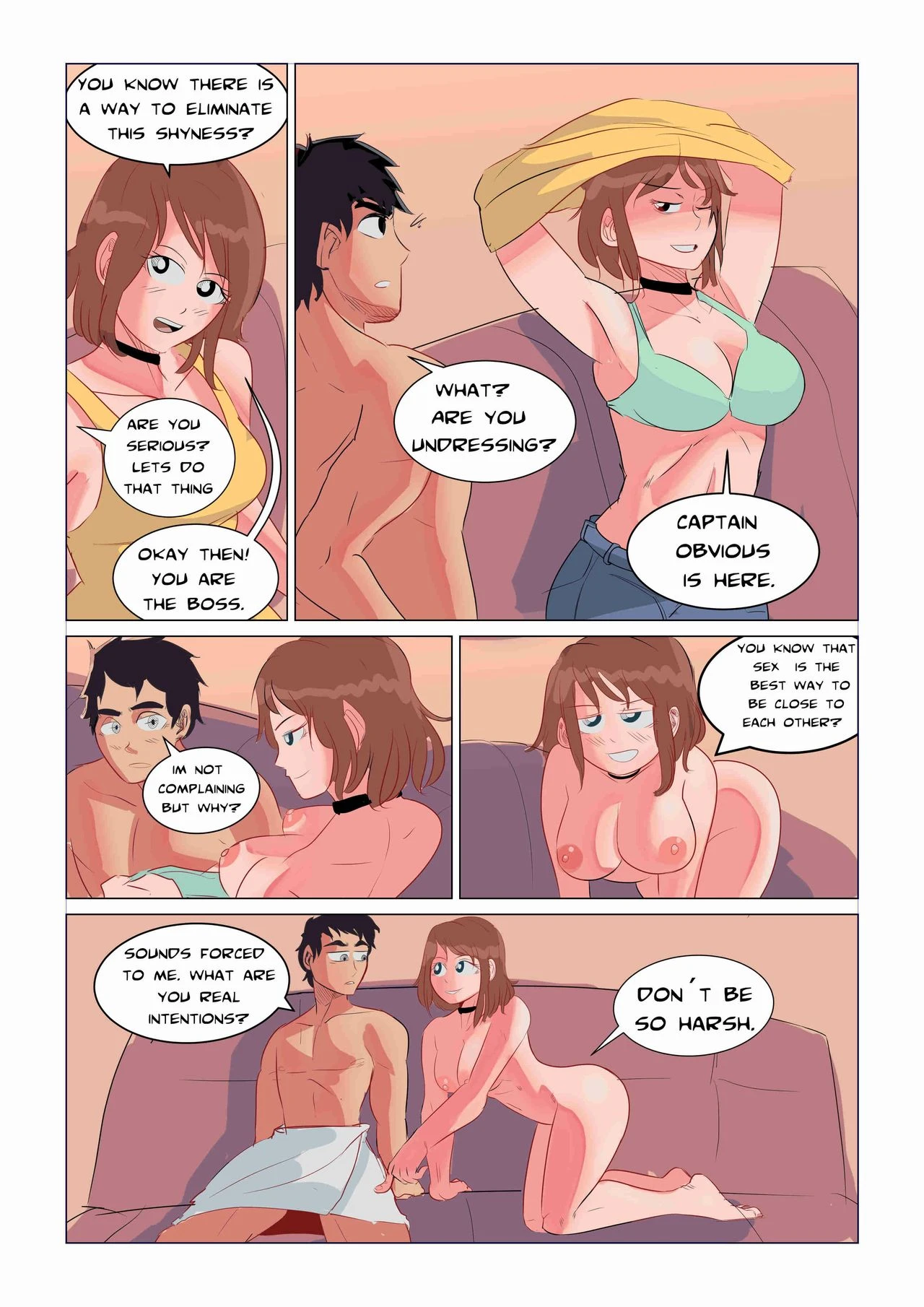 Confidence porn comic picture 7