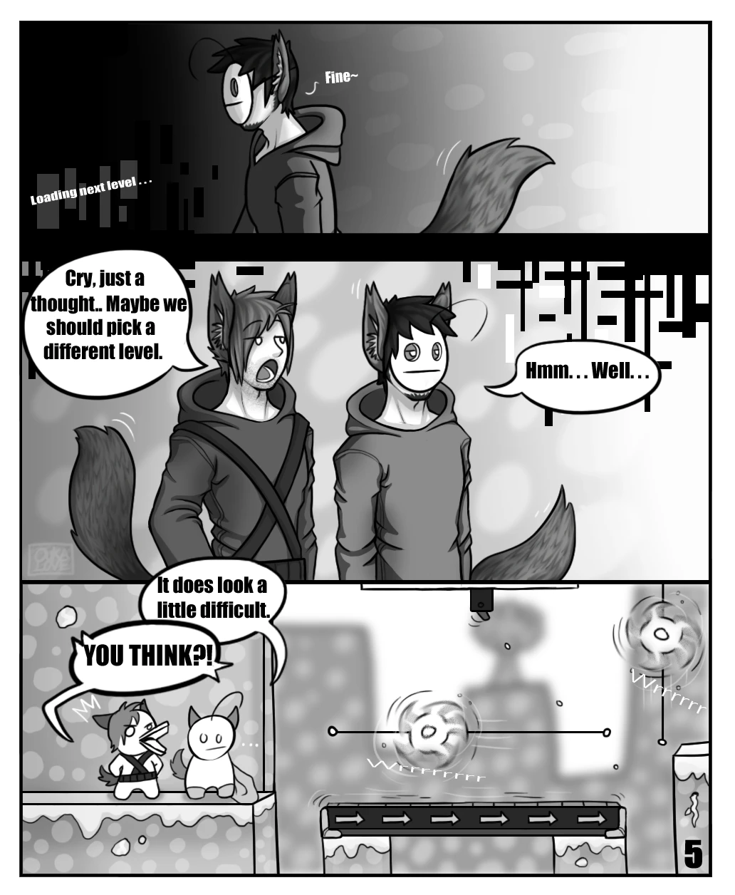 Continue? - Pewdie X Cry porn comic picture 6