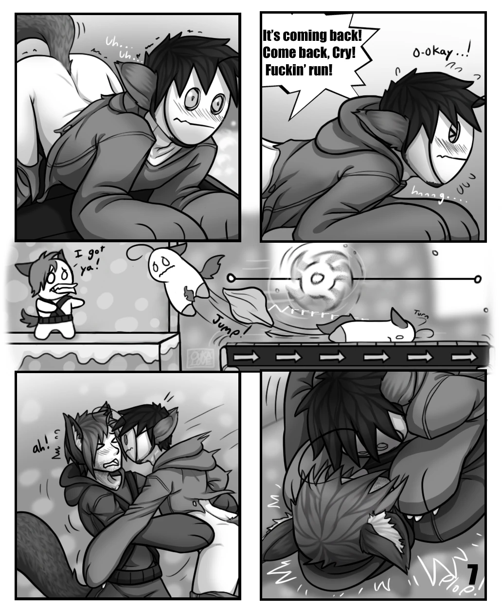 Continue? - Pewdie X Cry porn comic picture 8