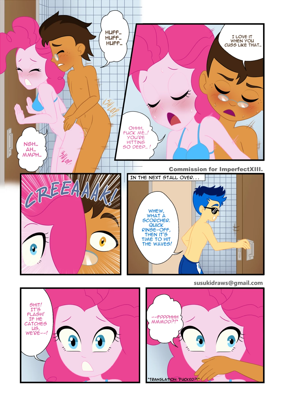 Copper Plume x Pinkie Pie porn comic picture 6