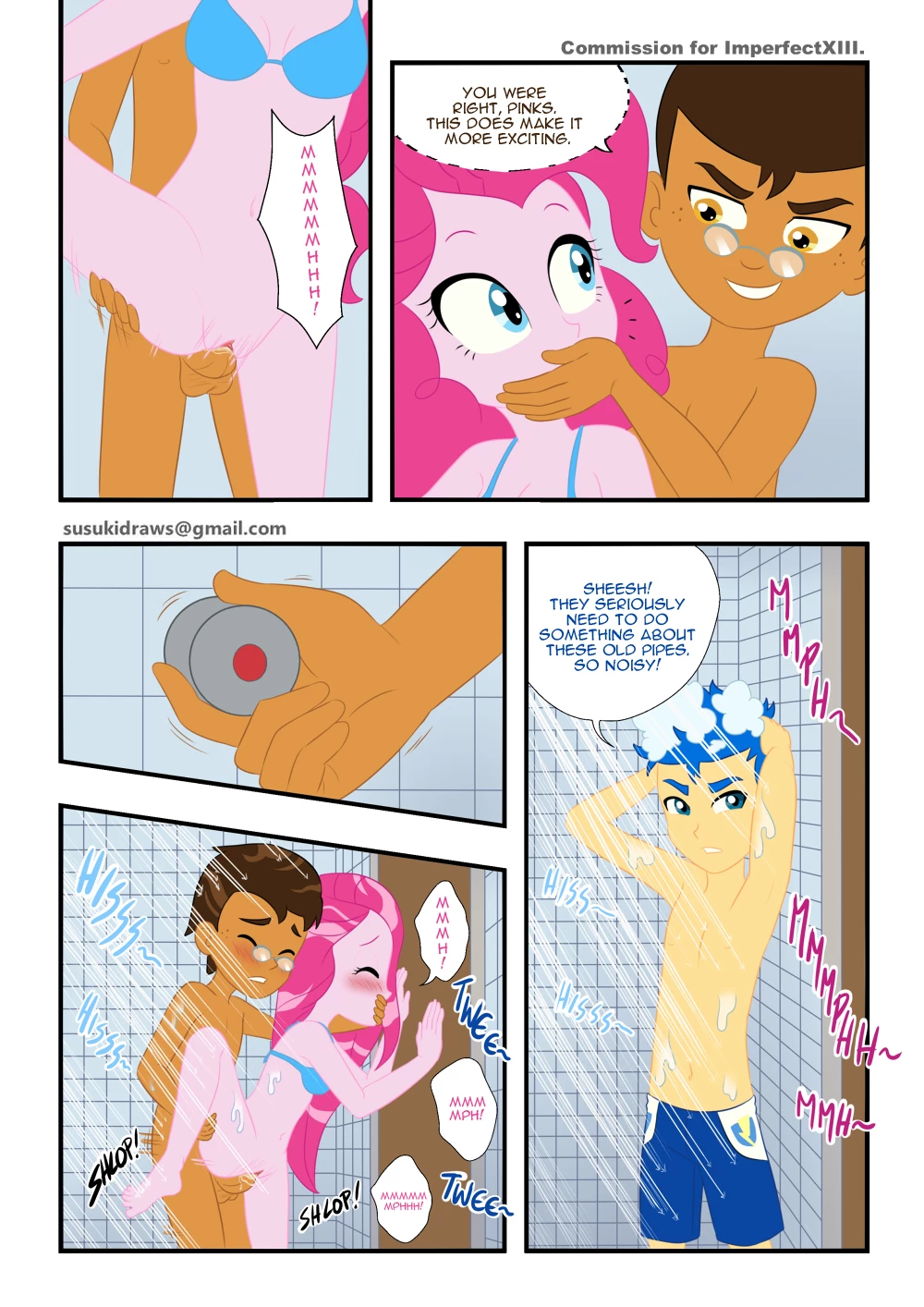 Copper Plume x Pinkie Pie porn comic picture 7