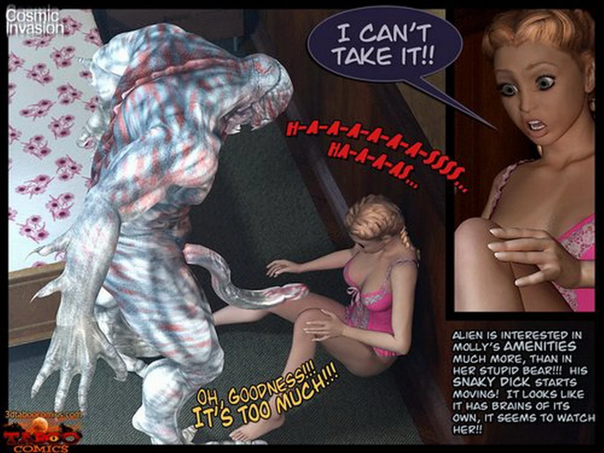 Cosmic Invasion porn comic picture 11
