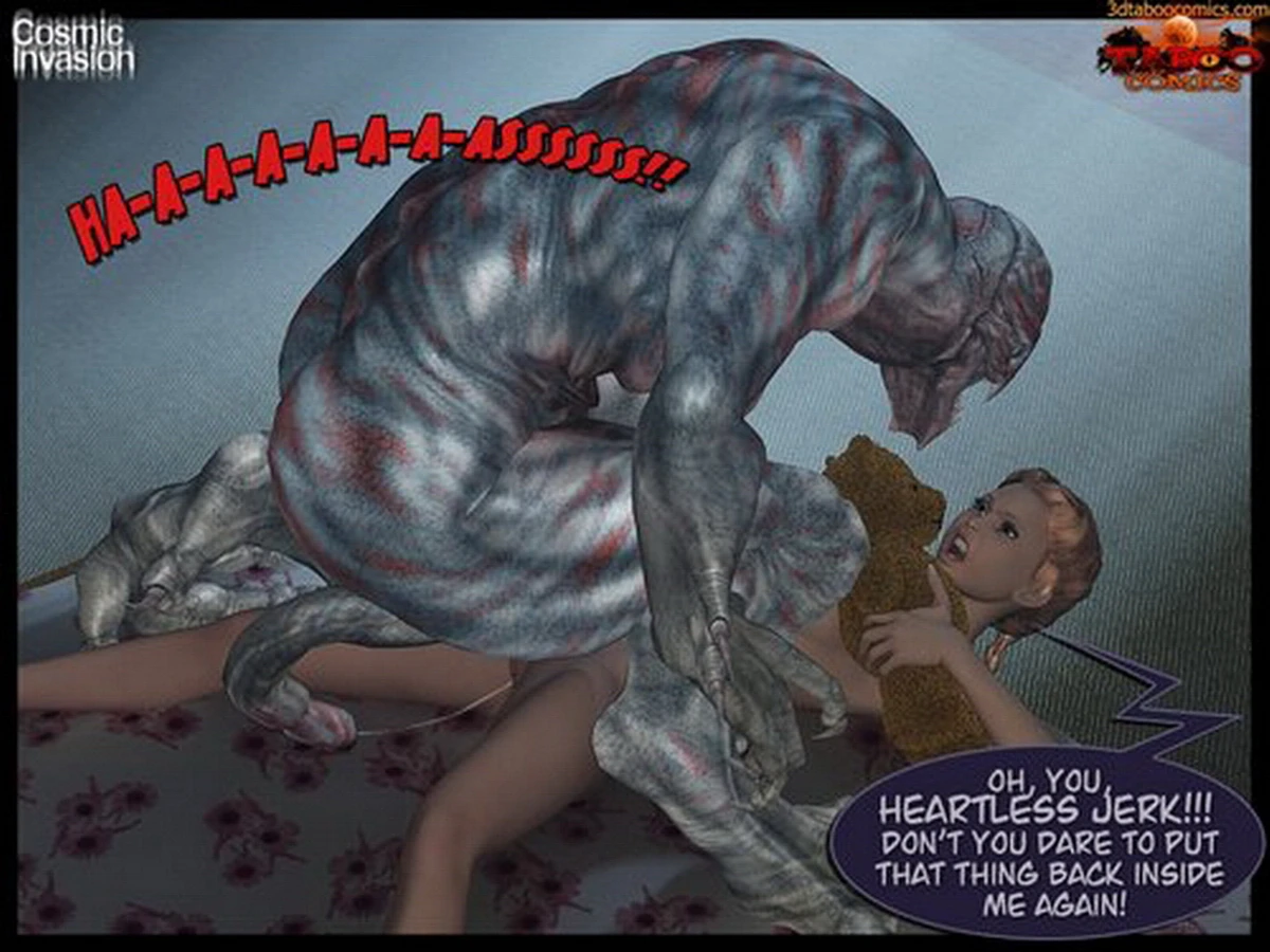 Cosmic Invasion porn comic picture 28