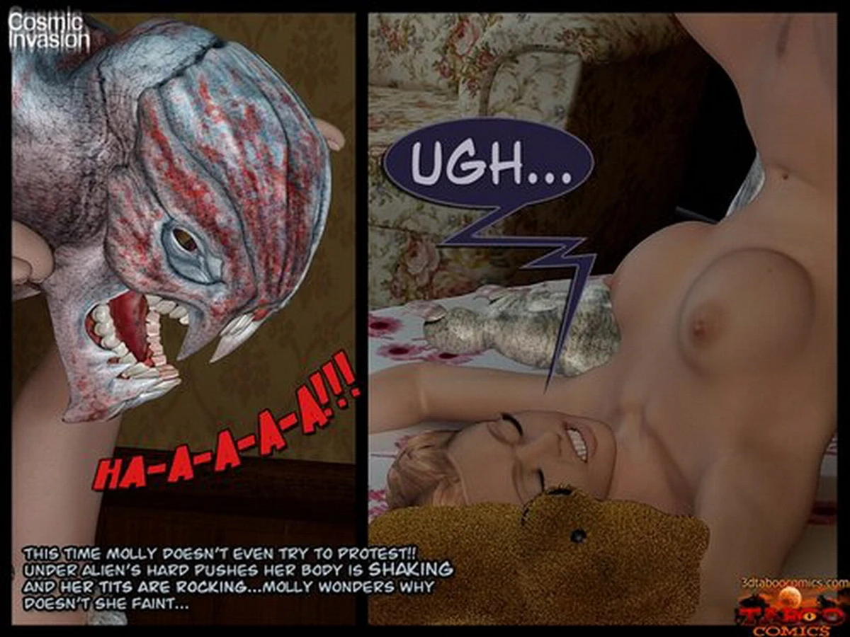 Cosmic Invasion porn comic picture 30