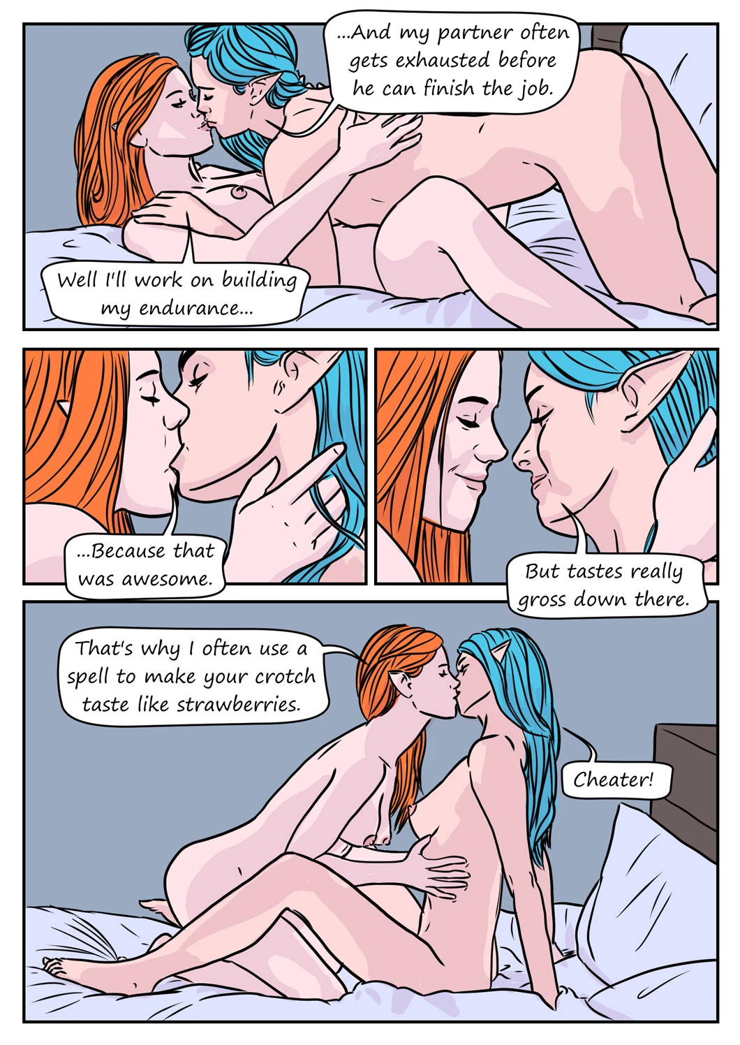 Cosmomagician porn comic picture 18