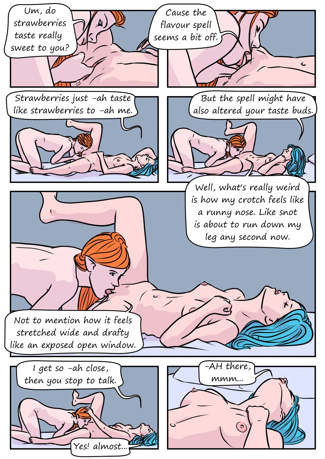 Cosmomagician porn comic picture 22