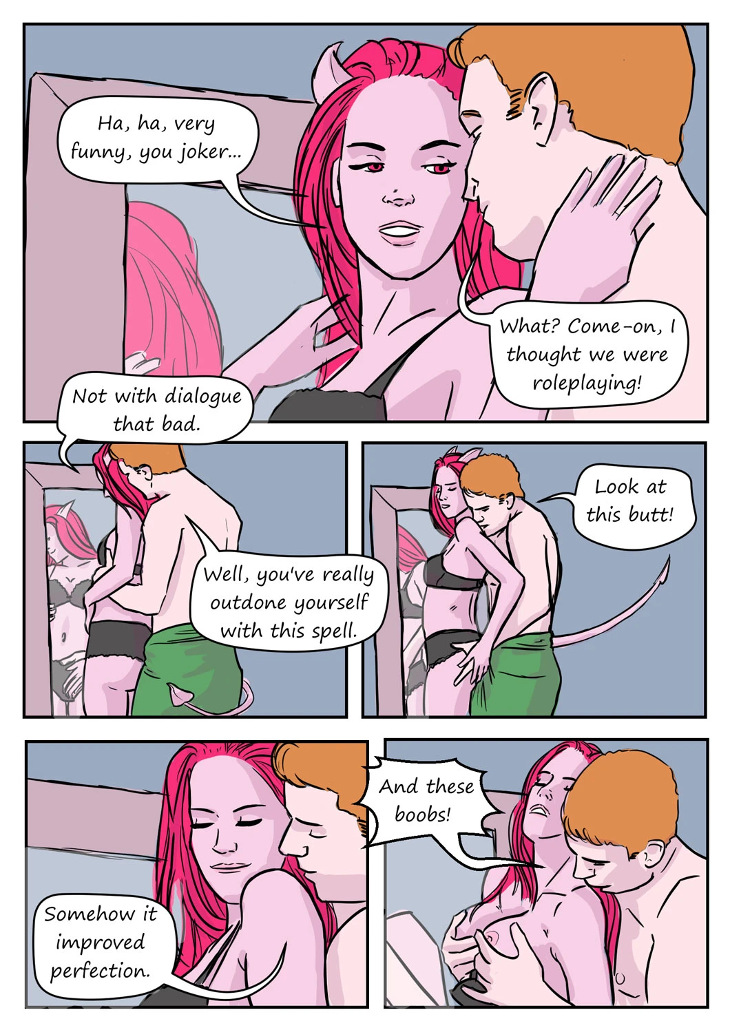 Cosmomagician porn comic picture 3