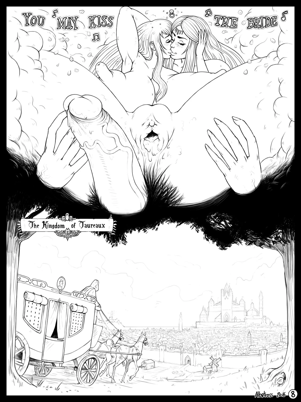 Courting the Bull porn comic picture 8