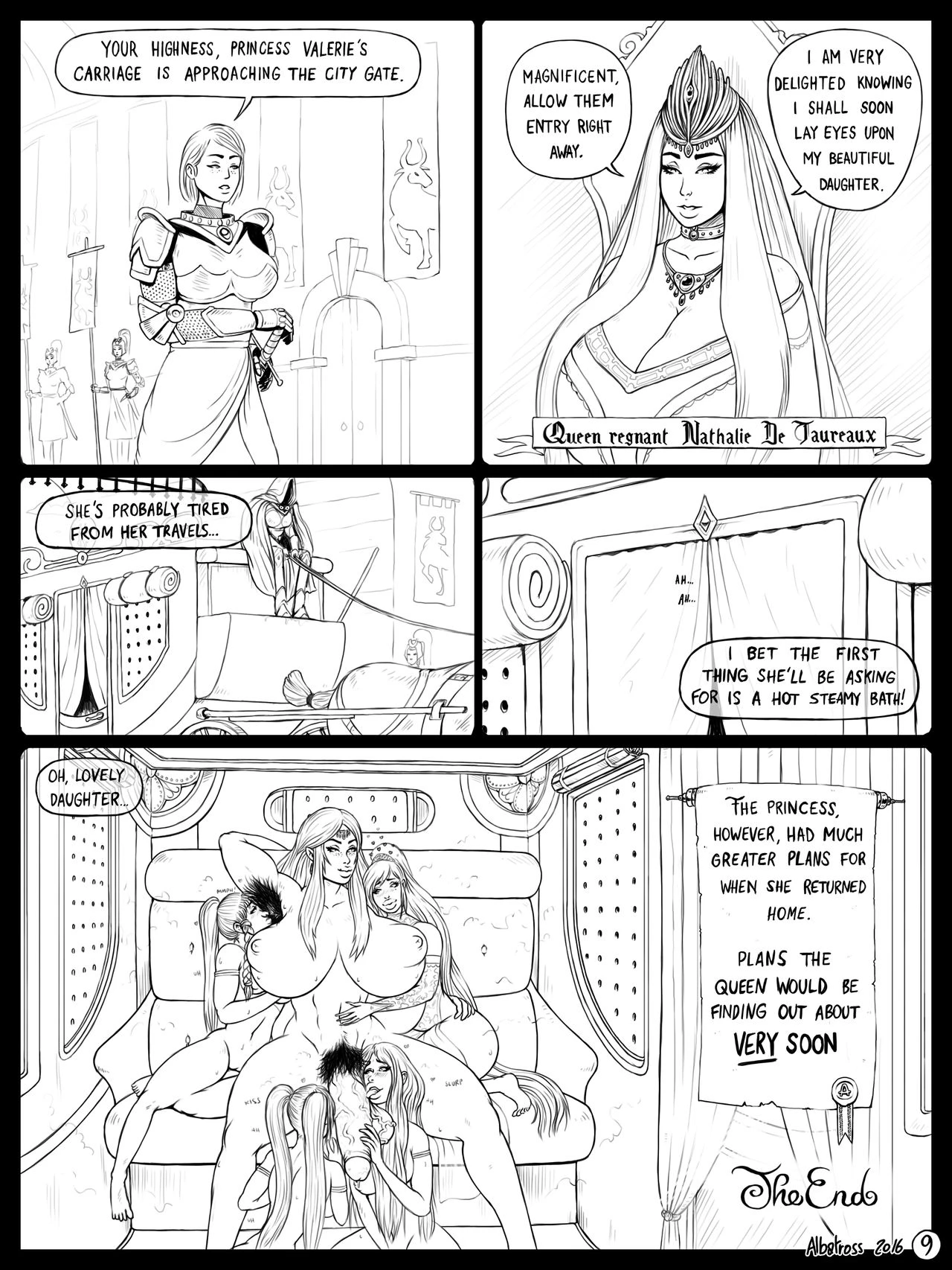 Courting the Bull porn comic picture 9