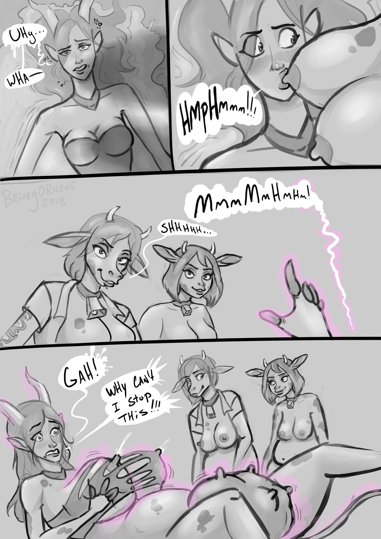 Cow Crossing porn comic picture 5