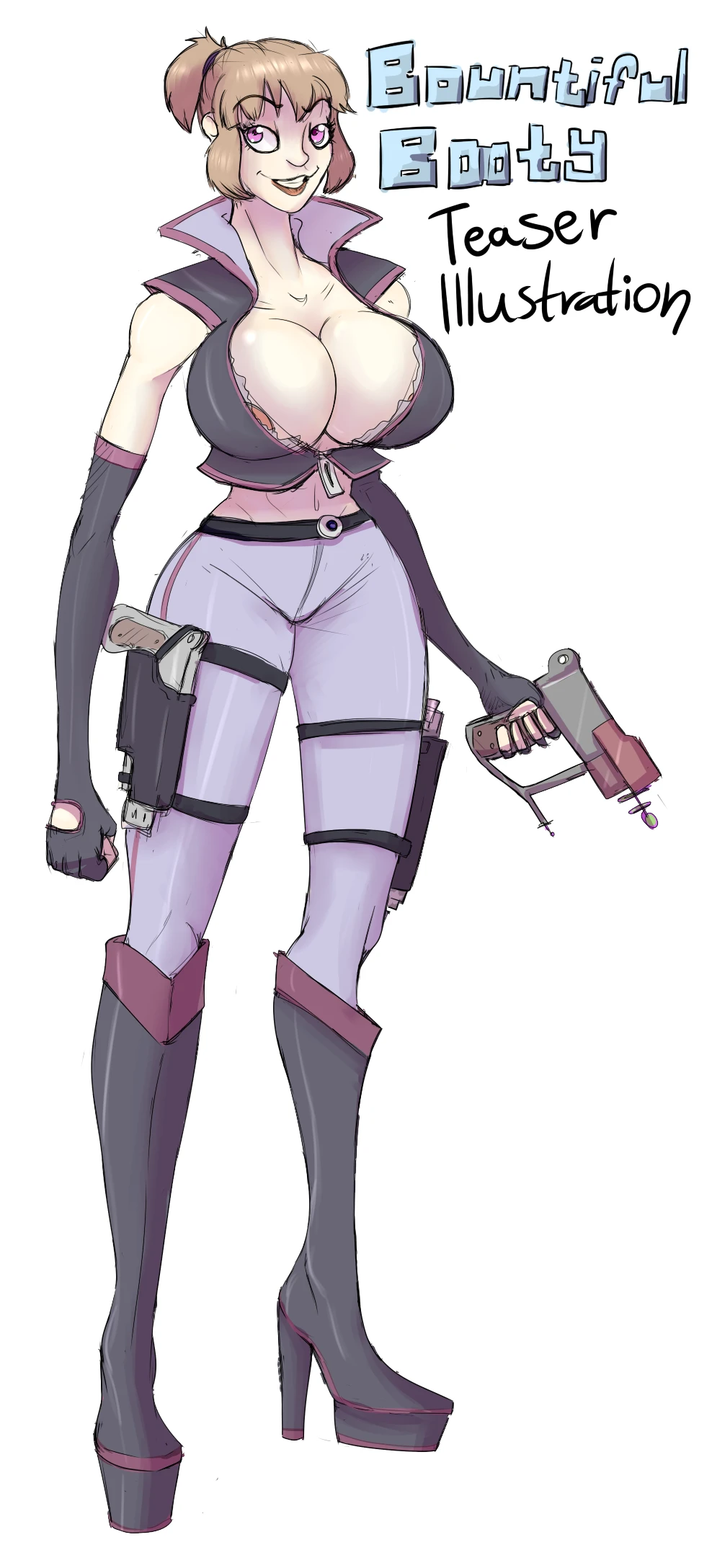 Crasher in A Bountiful Booty! porn comic picture 1