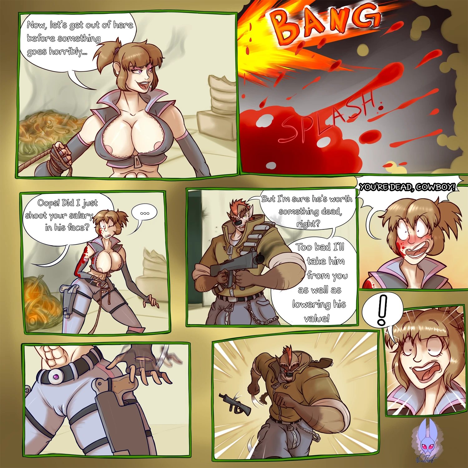 Crasher in A Bountiful Booty! porn comic picture 5