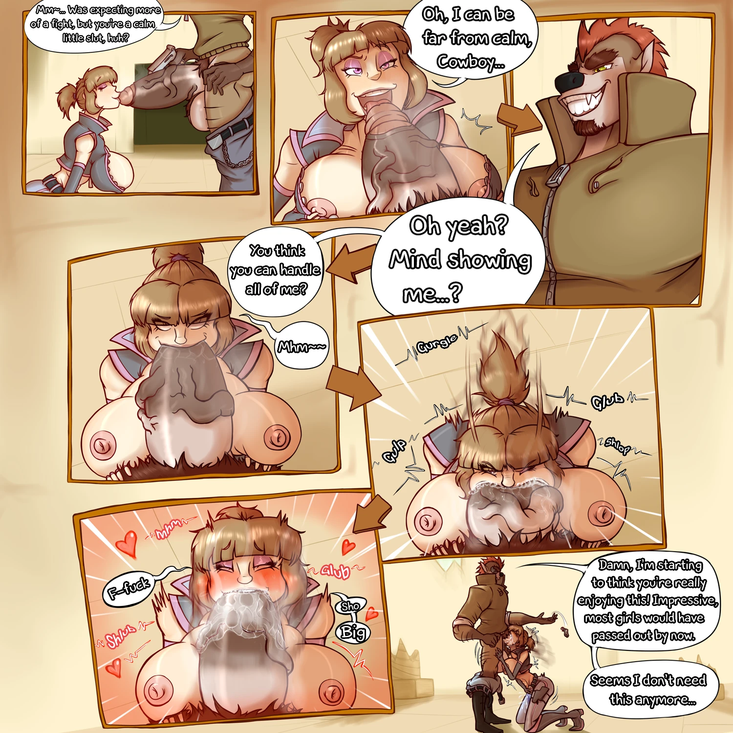 Crasher in A Bountiful Booty! porn comic picture 8