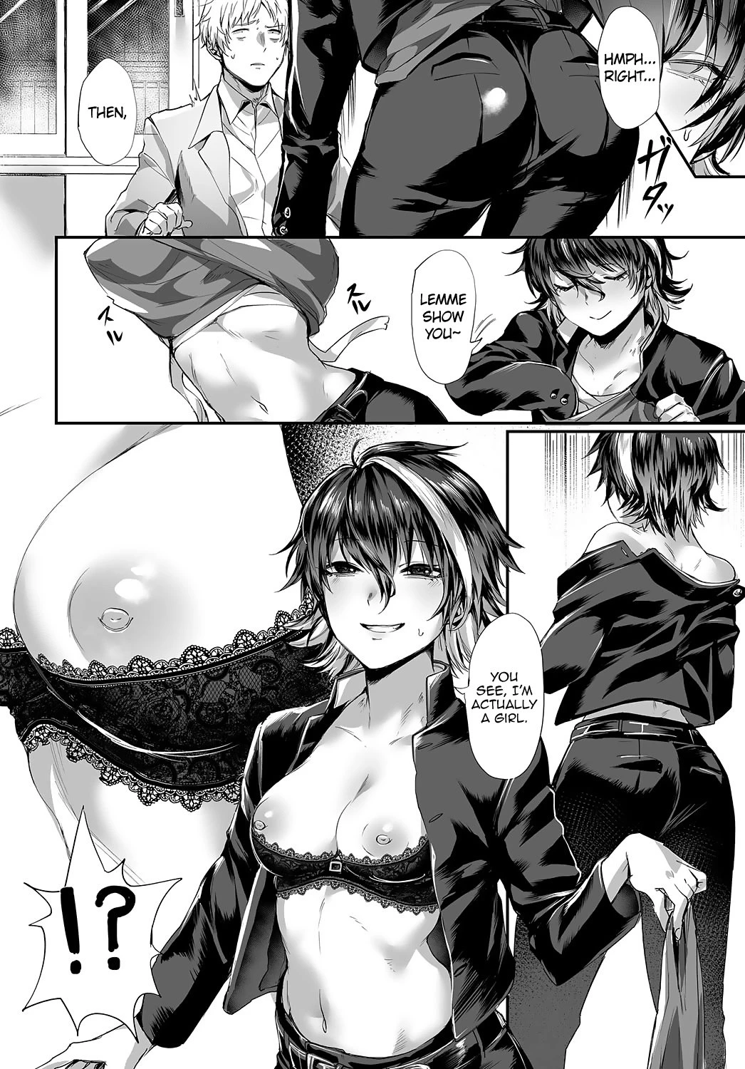 Crossdressing Thot Kasuga-kun porn comic picture 2