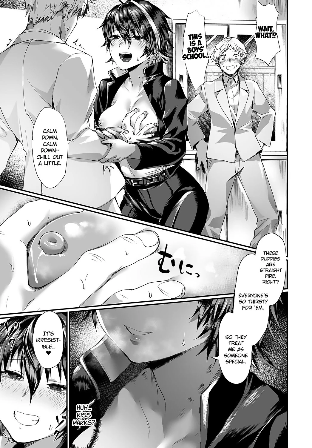 Crossdressing Thot Kasuga-kun porn comic picture 3