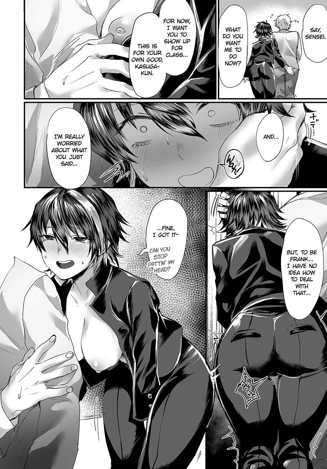 Crossdressing Thot Kasuga-kun porn comic picture 6