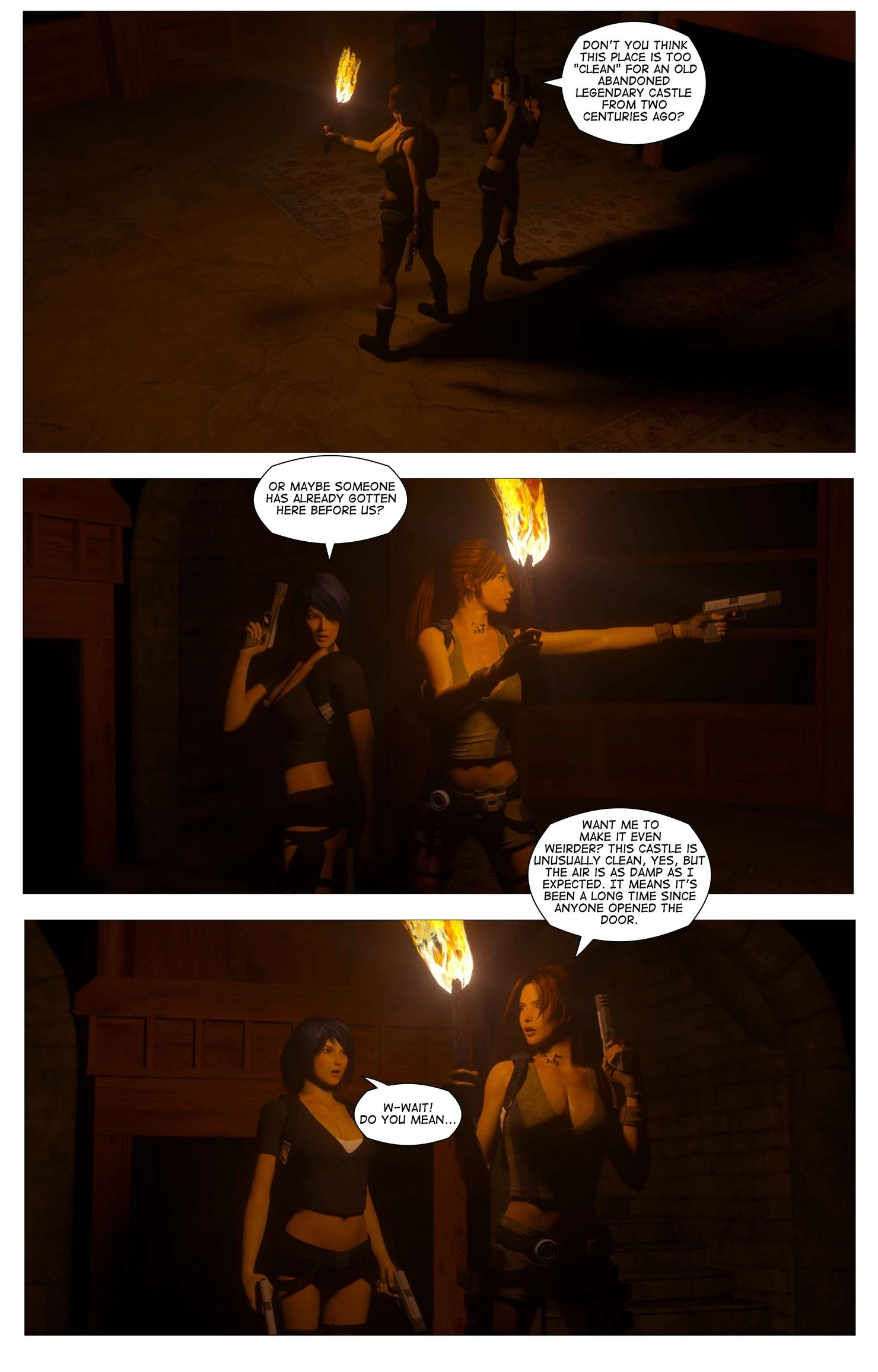 Crypt Raider - Curse of Caritagua porn comic picture 12