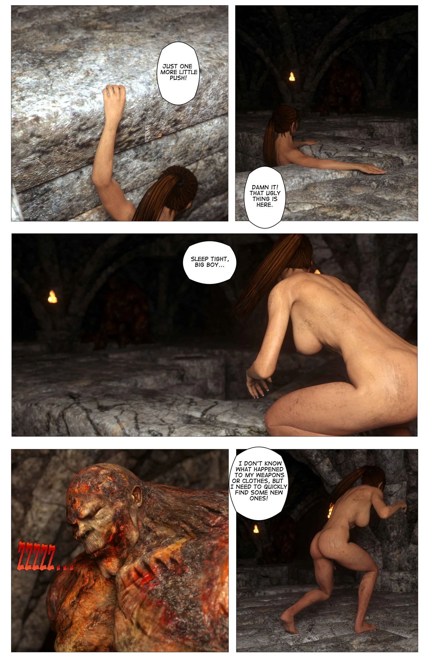 Crypt Raider - Curse of Caritagua porn comic picture 22