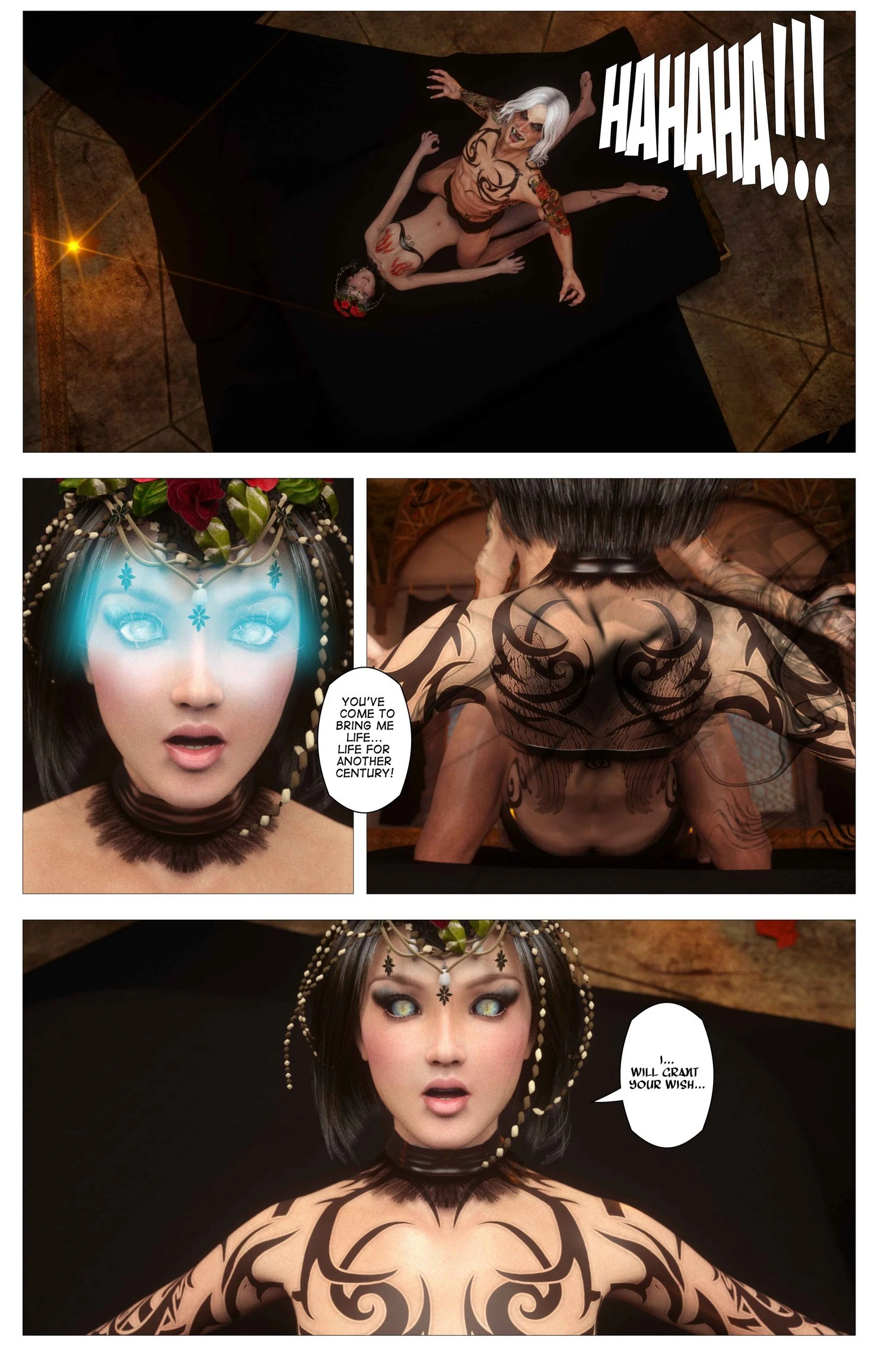 Crypt Raider - Curse of Caritagua porn comic picture 45