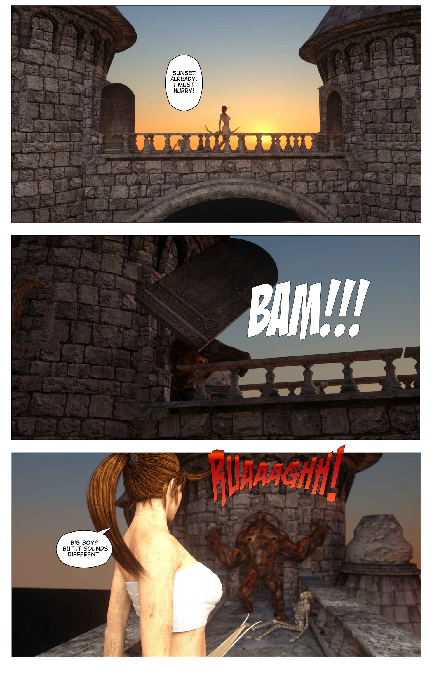 Crypt Raider - Curse of Caritagua porn comic picture 48