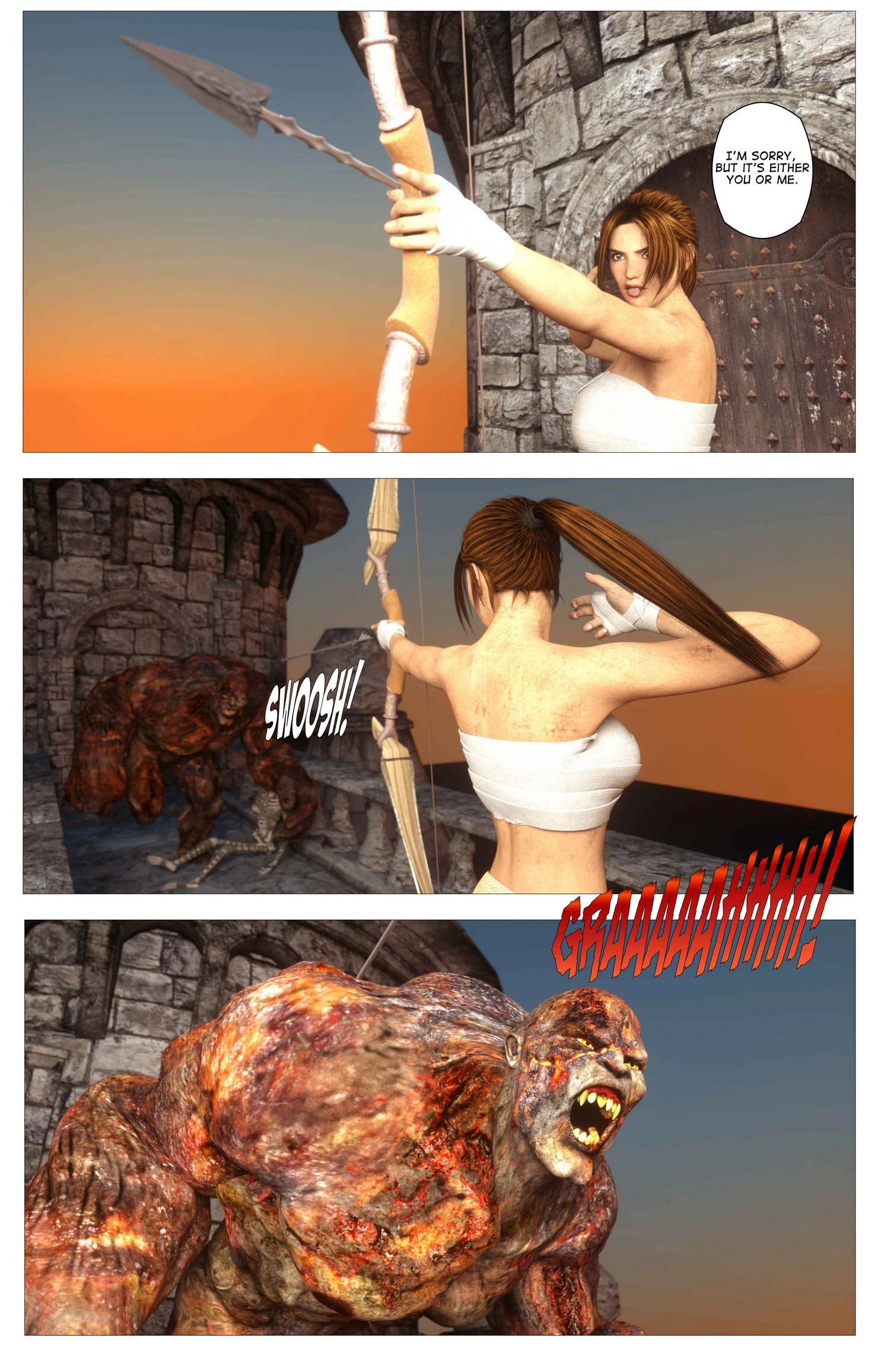 Crypt Raider - Curse of Caritagua porn comic picture 49