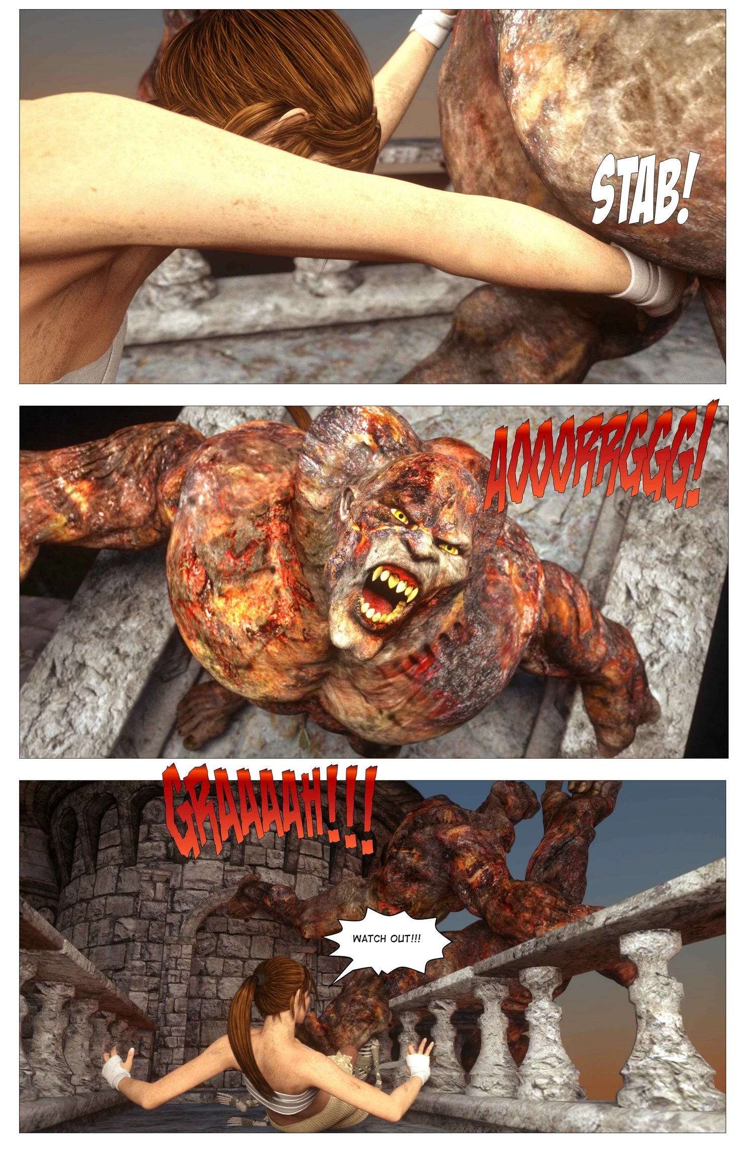 Crypt Raider - Curse of Caritagua porn comic picture 52