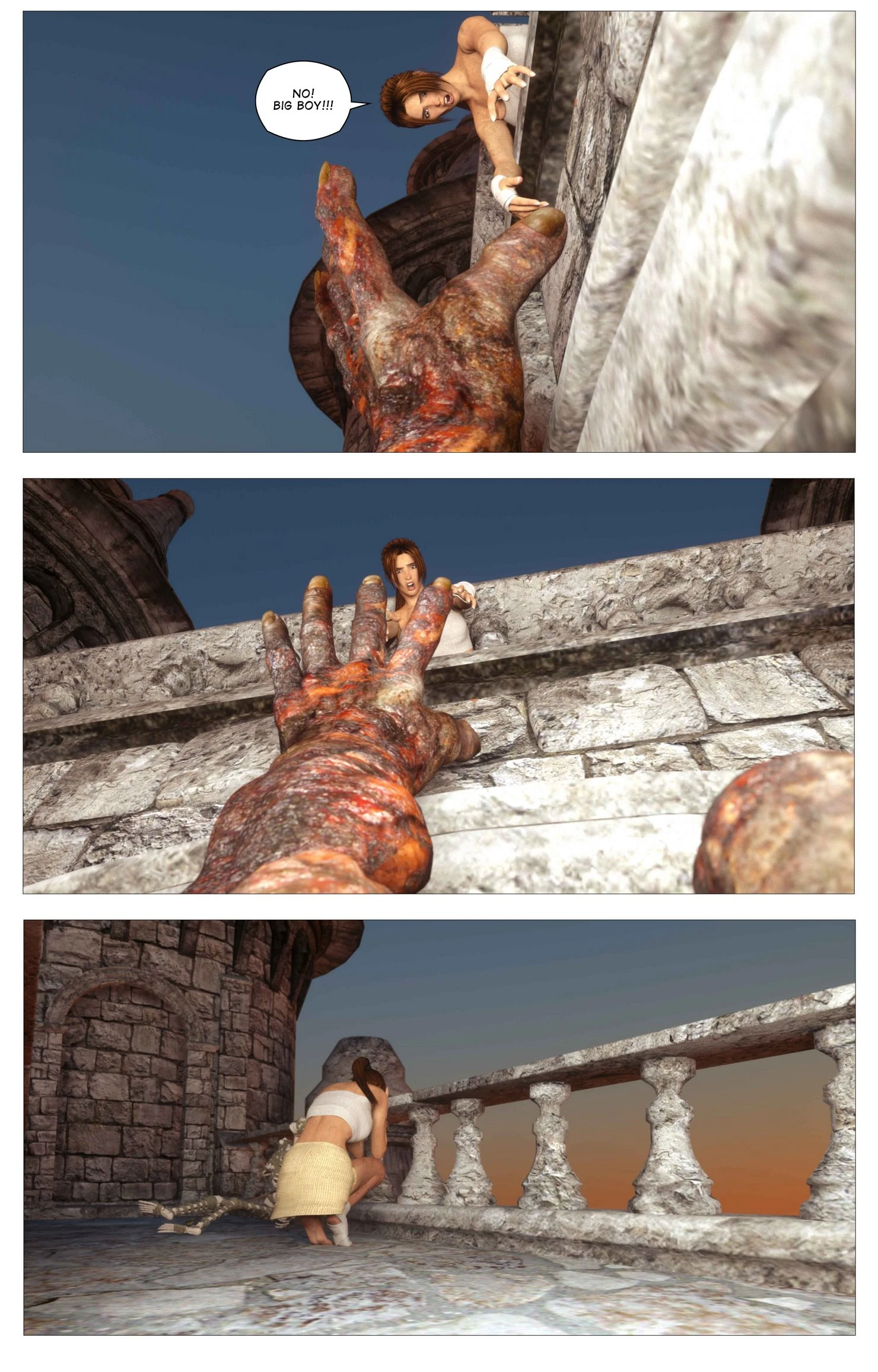 Crypt Raider - Curse of Caritagua porn comic picture 54