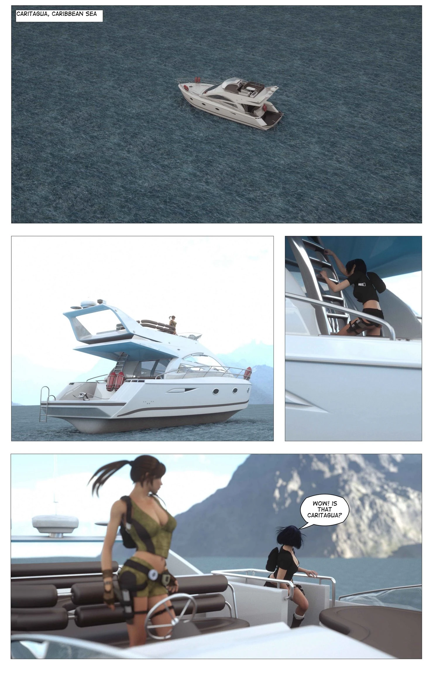 Crypt Raider - Curse of Caritagua porn comic picture 9