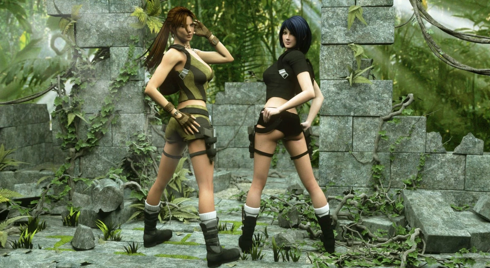 Crypt Raider - Curse of Caritagua porn comic picture 90