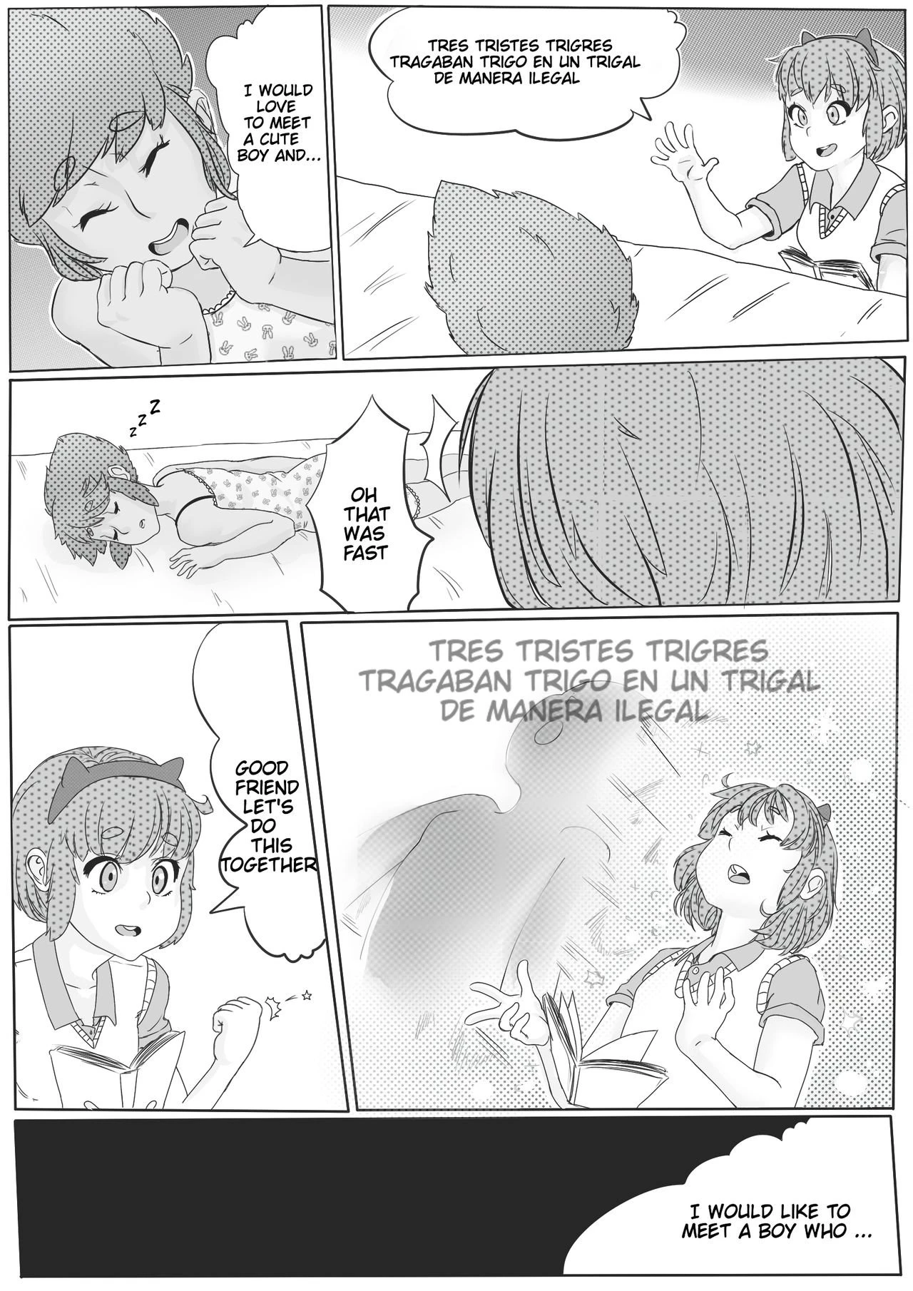 Cute Magic Chapter: Curiosity and Magic porn comic picture 4