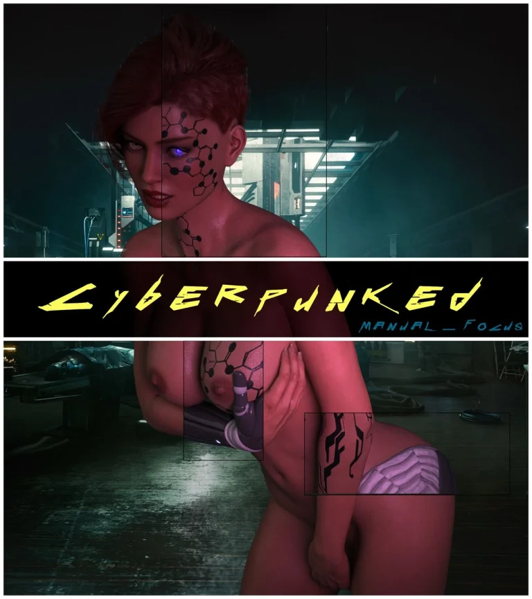 Cyberpunked porn comic picture 1