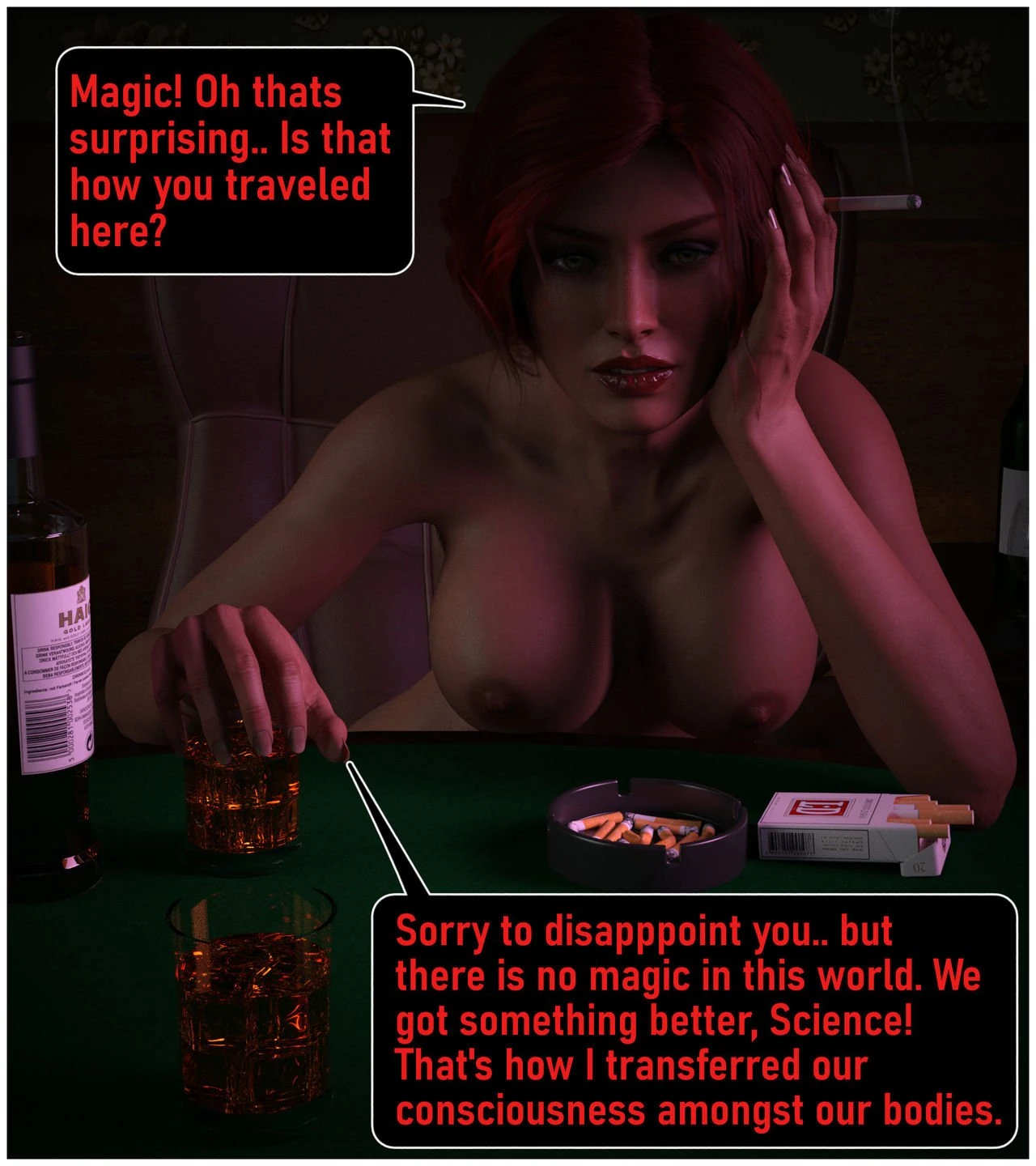 Cyberpunked porn comic picture 12