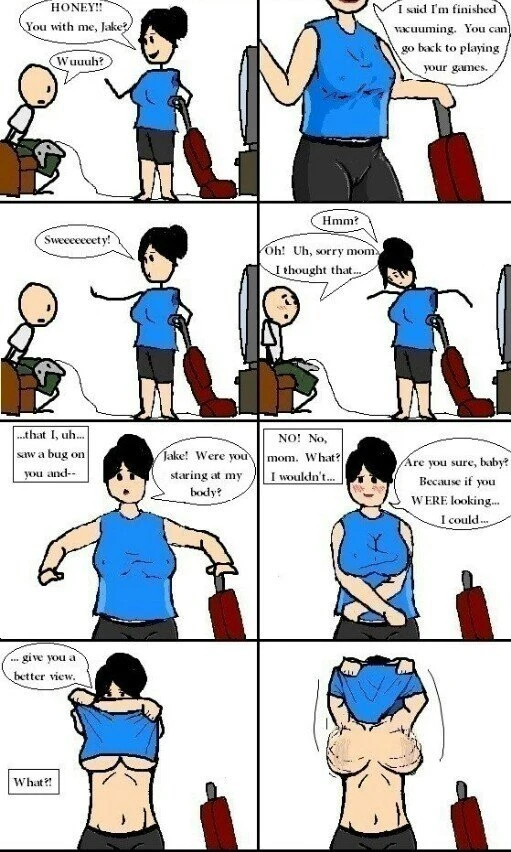 DAMN IT MOM porn comic picture 2