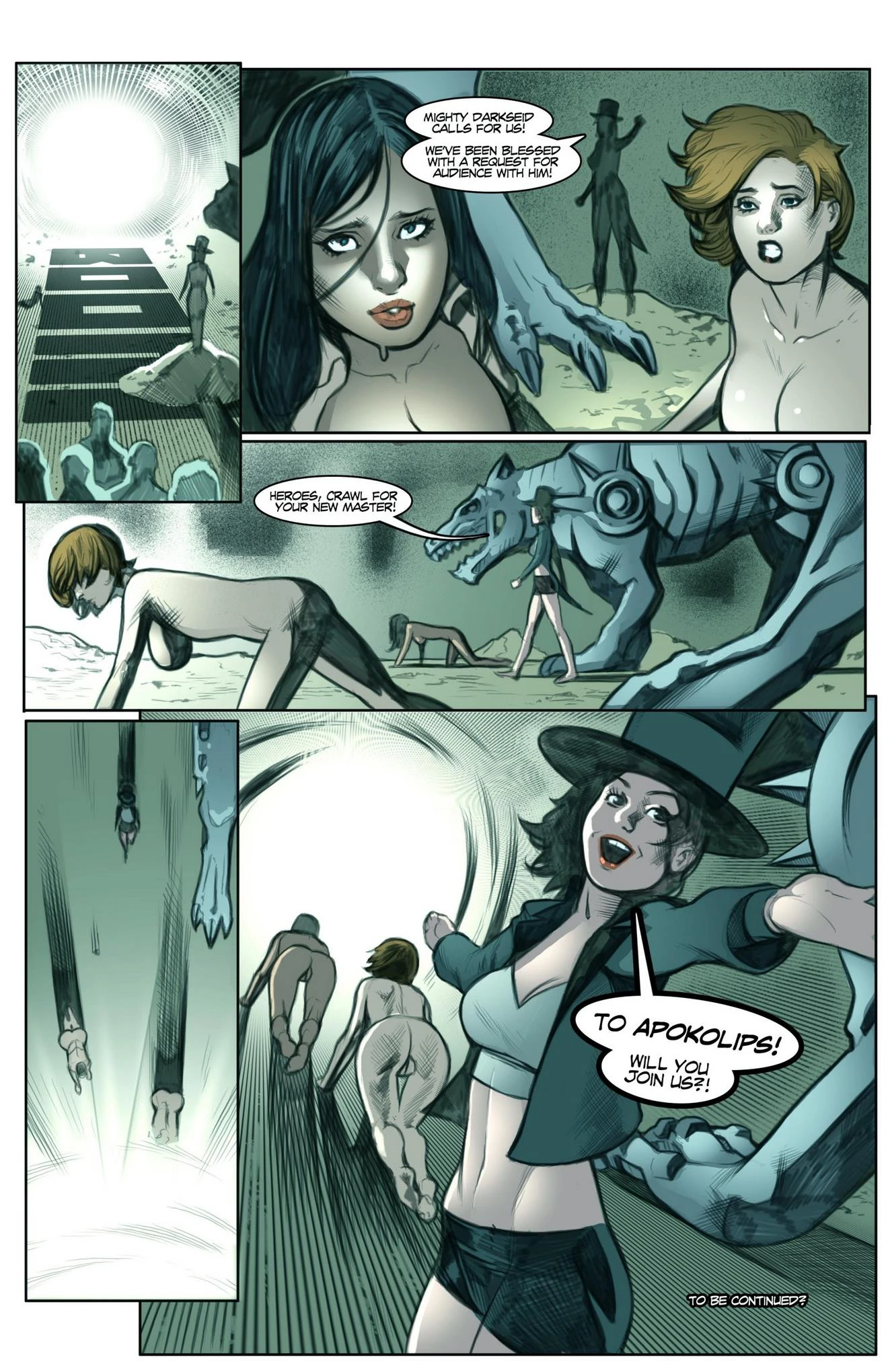 Dangerous Curves porn comic picture 14