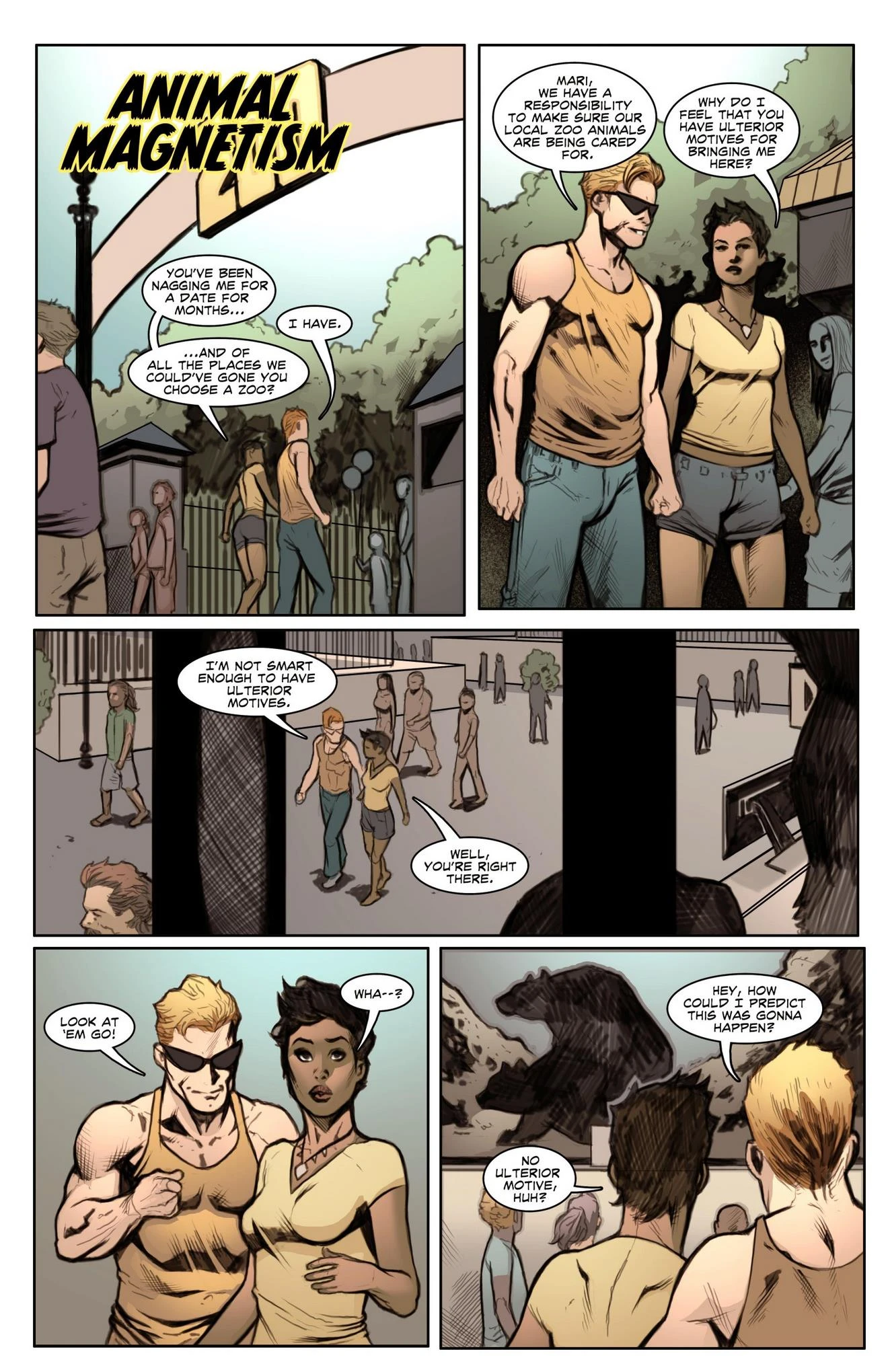 Dangerous Curves porn comic picture 2