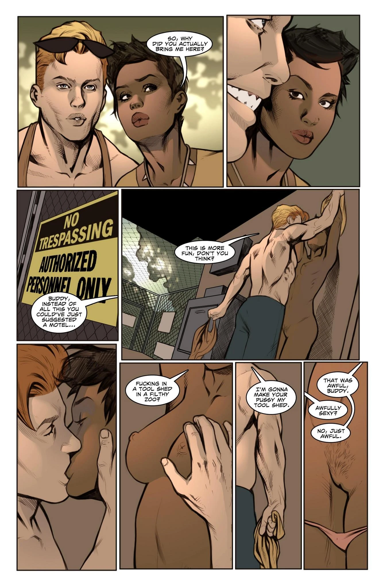 Dangerous Curves porn comic picture 3