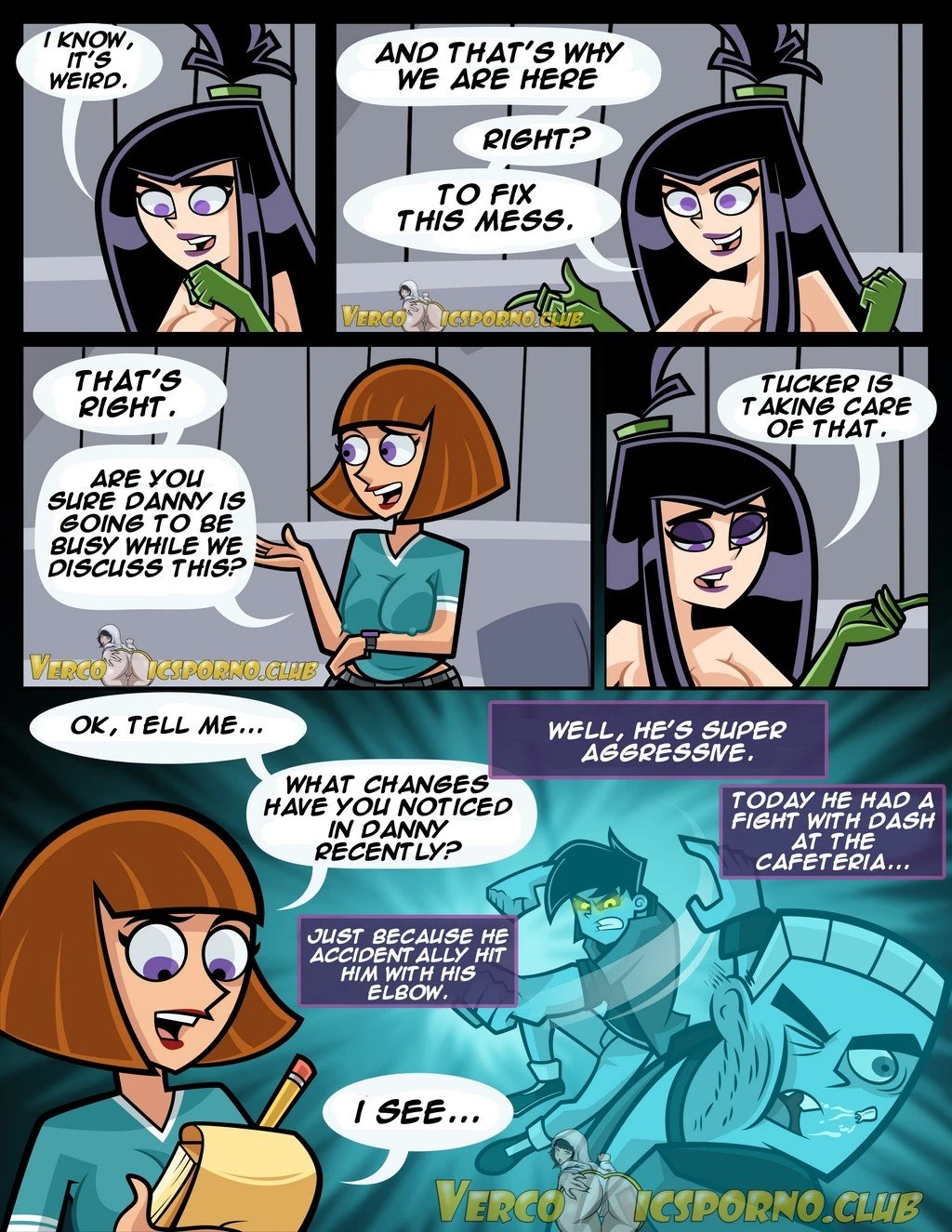 Danny Phantom: Ghost Puberty porn comic picture 4