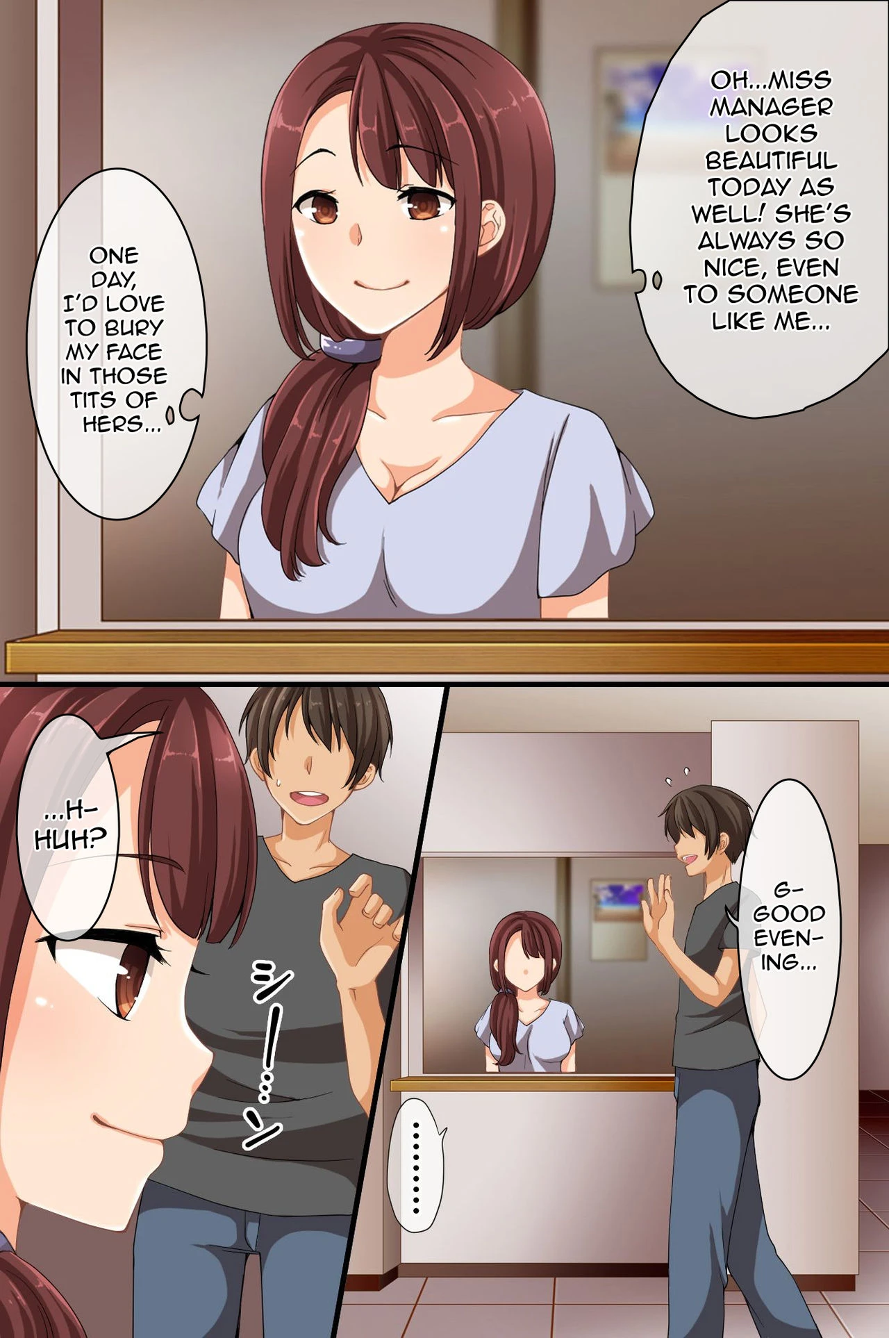 Dare mo Ore ni Ki ga Tsukanai ~ Renzoku Giri, Les Couple Sounyuu! Nakadashi! Nani o Yatte mo Ki ga Tsukanai porn comic picture 4