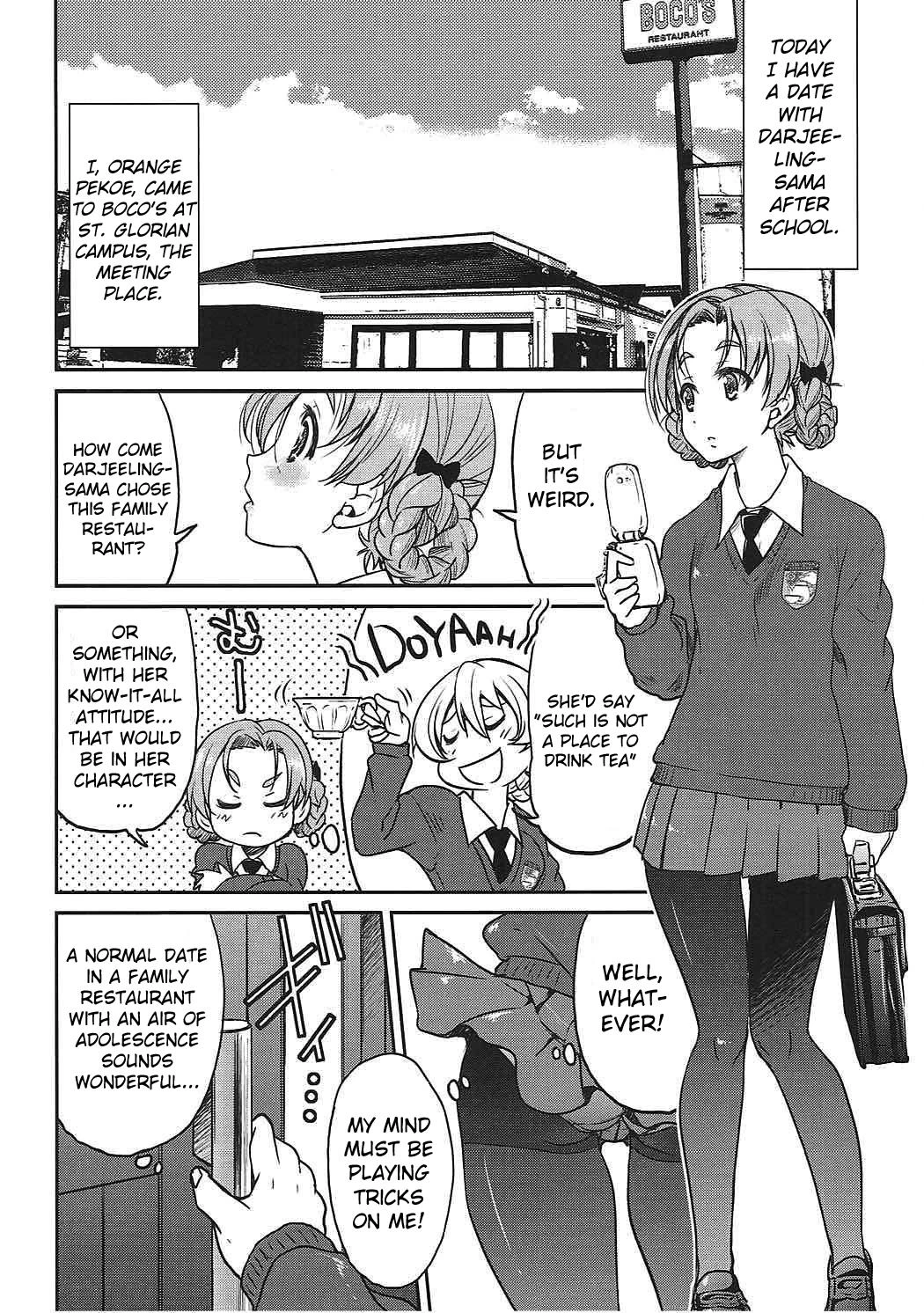 Darjeeling-sama's Drink Bar porn comic picture 3