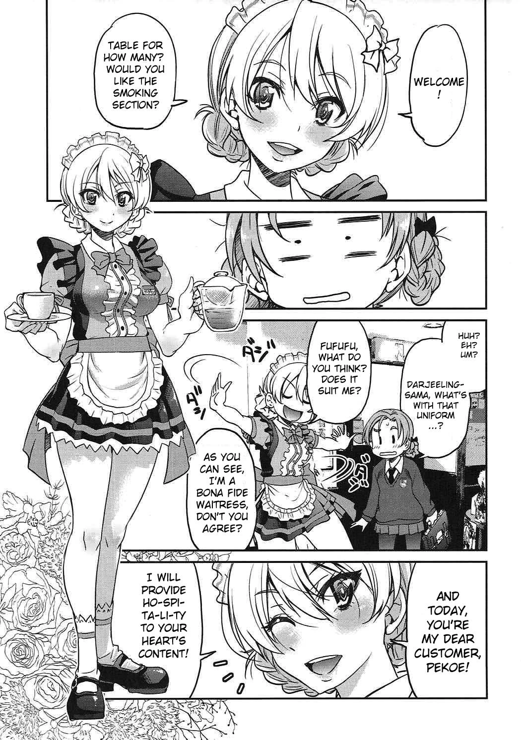 Darjeeling-sama's Drink Bar porn comic picture 4