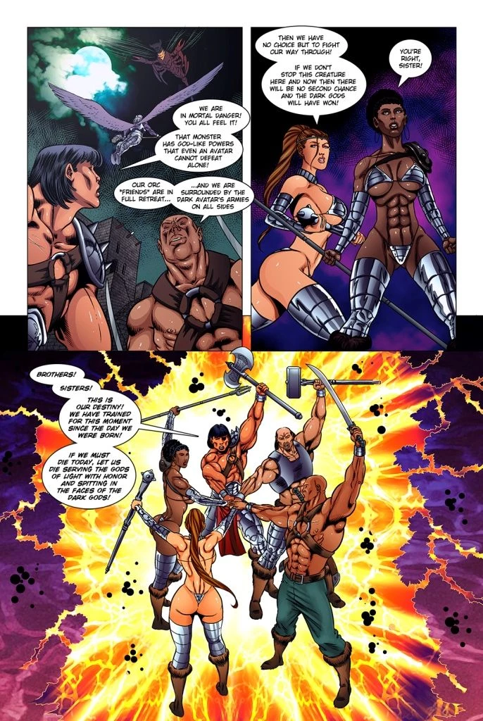 Dark Gods 5 porn comic picture 12