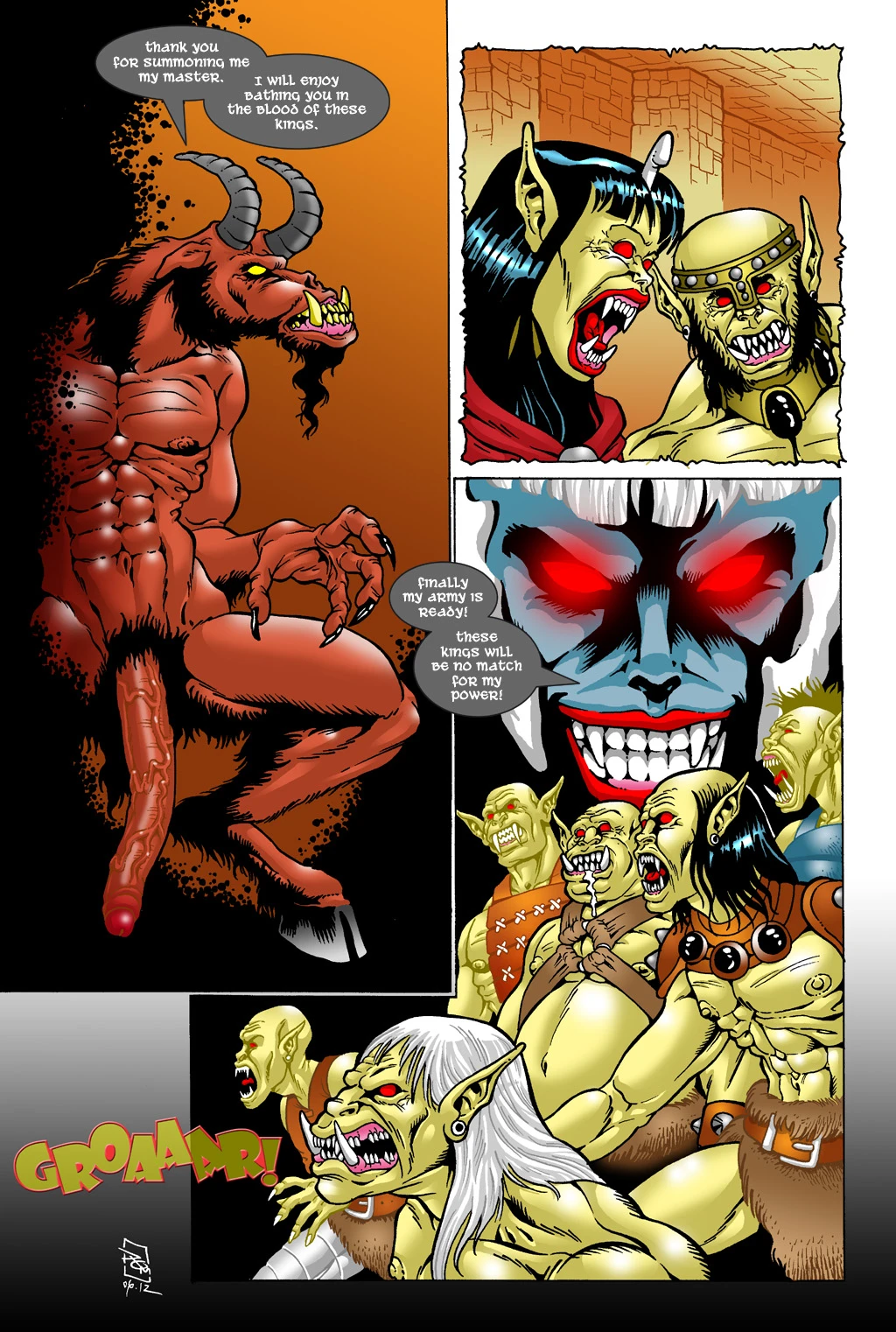 Dark Gods porn comic picture 25