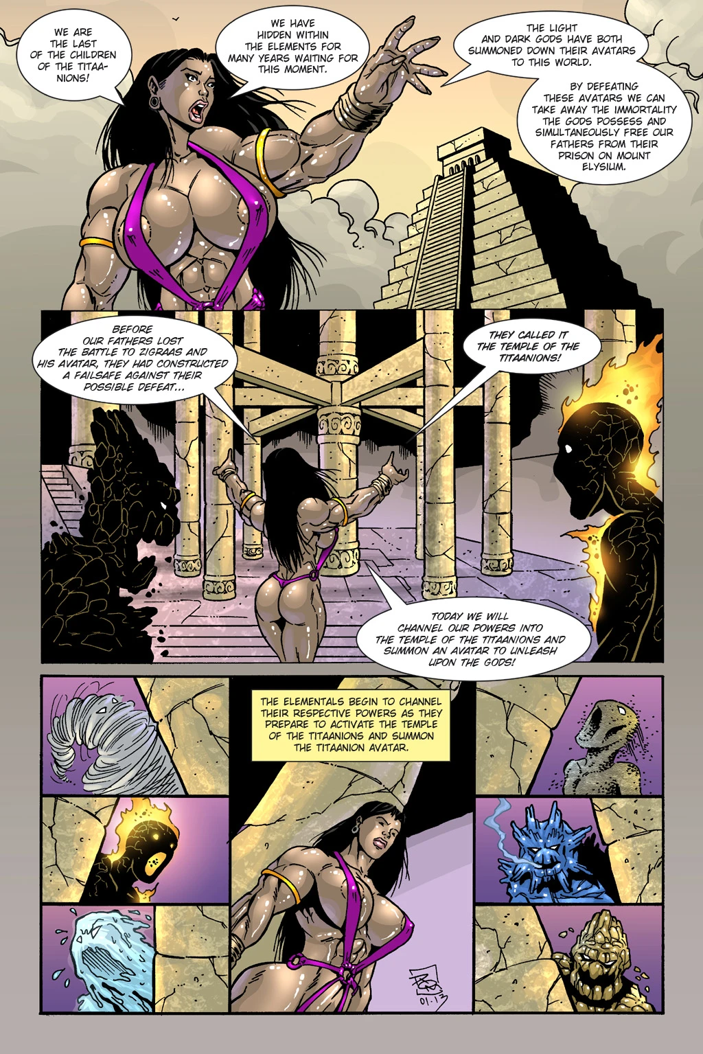 Dark Gods porn comic picture 27
