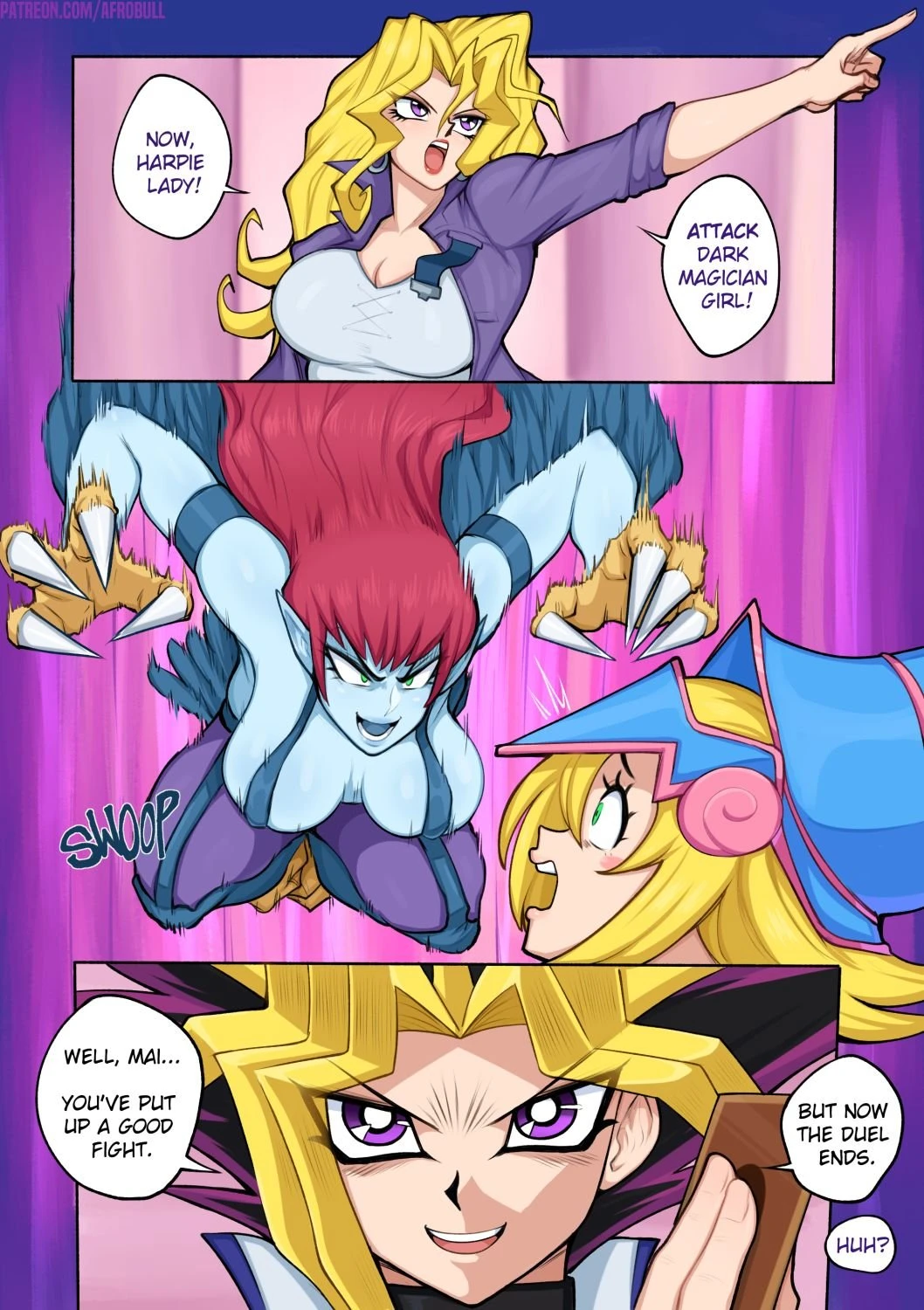Dark Magicial Girl porn comic picture 1